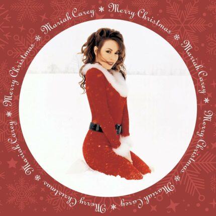 vinyle picture disc mariah carey merry christmas recto