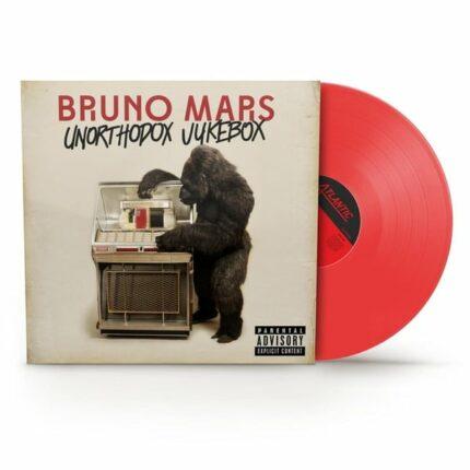 vinyle corail néon bruno mars unorthodox jukebox recto