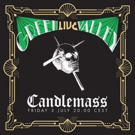 POCHETTE VINYLE CANDLEMASS GREEN VALLEY LIVE RECTO