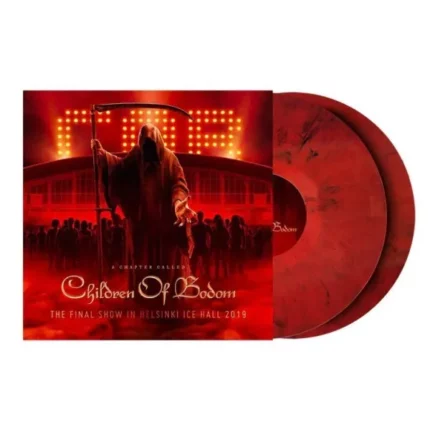 Vinyle rouge marbré children of bodom a chapter called children of bodom recto