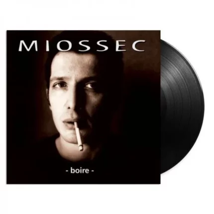 Vinyle noir miossec boire recto