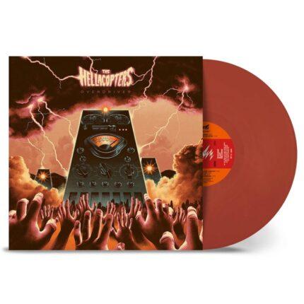 VINYLE ROUGE THE HELLACOPTERS OVERDRIVER RECTO